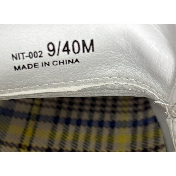 Dirty Laundry Nirvana Lug Chunky 2.5" Heel Loafer Chain White 9M - Picture 7 of 8